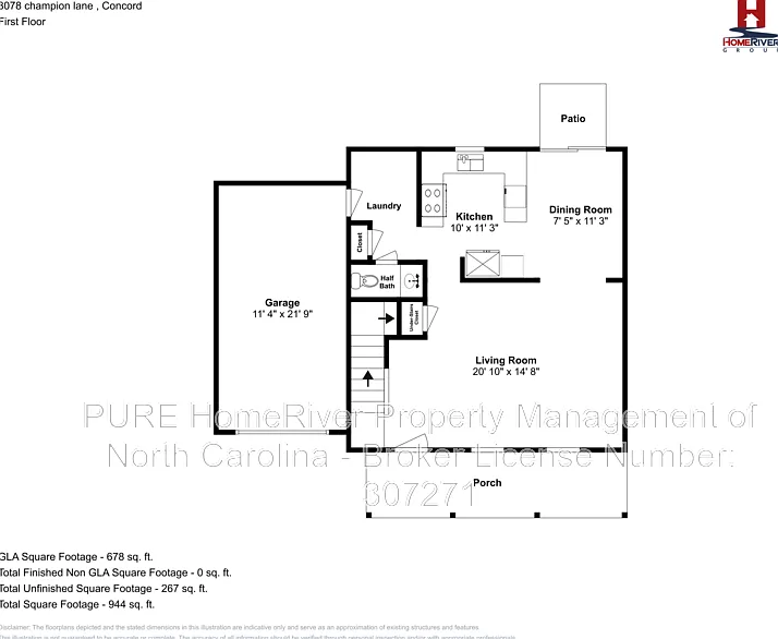 3 bed, 3.0 bath, 1424 sqft, $1,795 — Photo 4