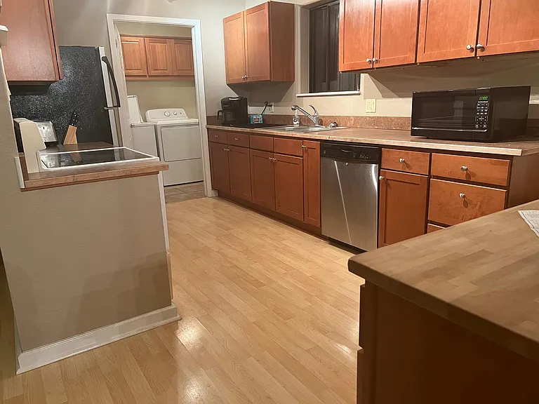 Upstairs Kitchen and Laundry
