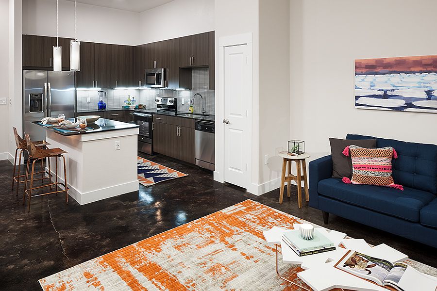 Featuring expansive studio, one, and two-bedroom apartments and townhomes