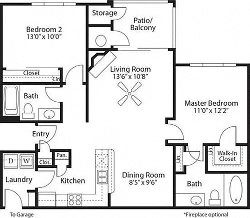 Floor plan Relax