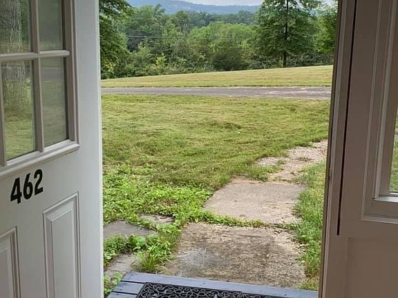 View of Shawangunk Mountains from front door/main entrance/closed-in porch (+ new oak floor)