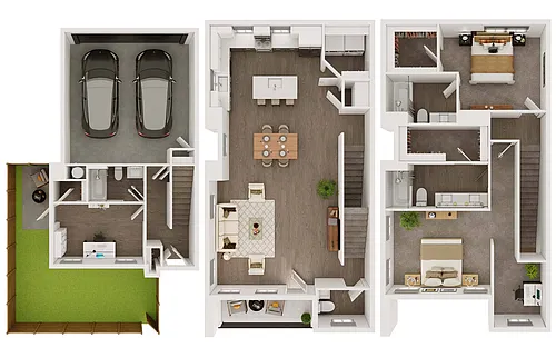Floor plan TH2