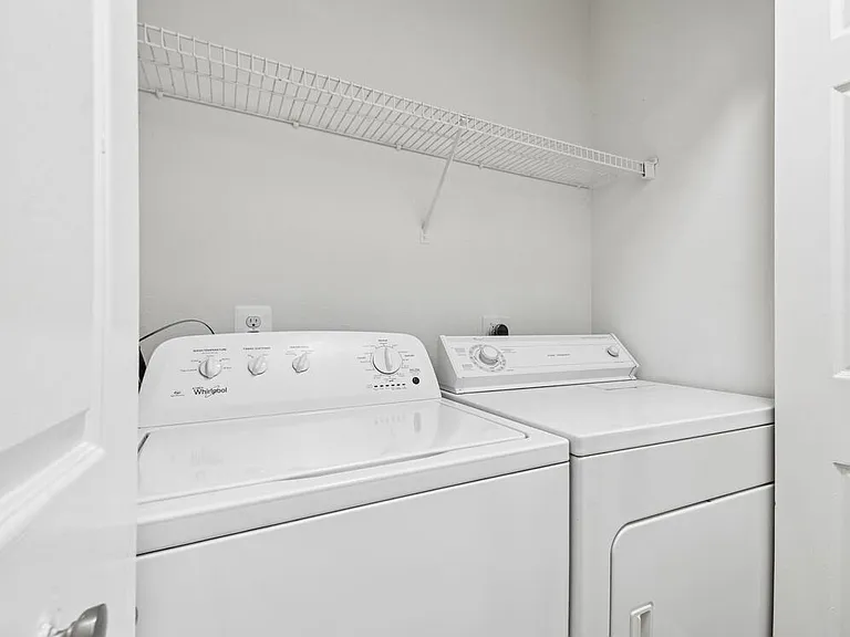 In-unit washer and dryer