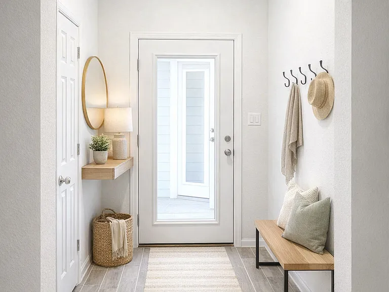 Front Entry with AI Furnishings.