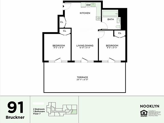 2nd image of 91 Bruckner Blvd #740
