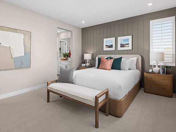 The Villas at North Creek - Plan 3503 Primary Suite Model Photography