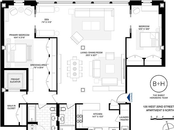 2nd image of 126 W 22nd St APT 9N