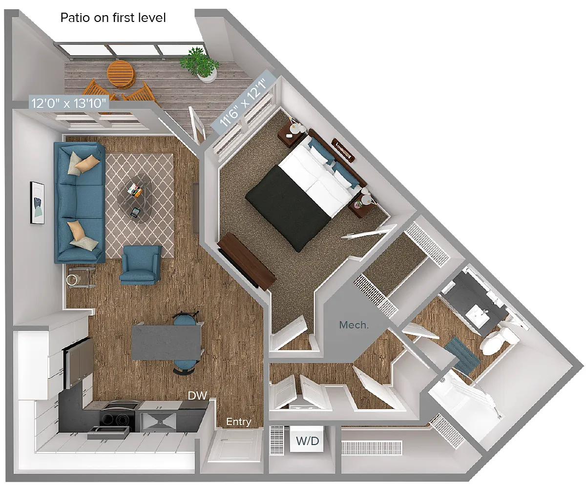 Floor plan AM12-D2-647