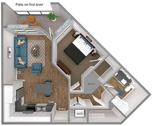 Floor plan AM12-D2-647