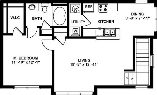 1bed 1bath 1bed 1bath
