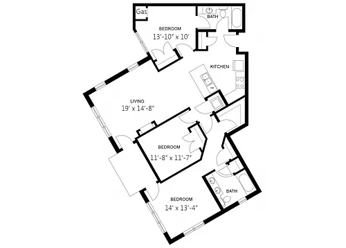 Floor plan Toscana