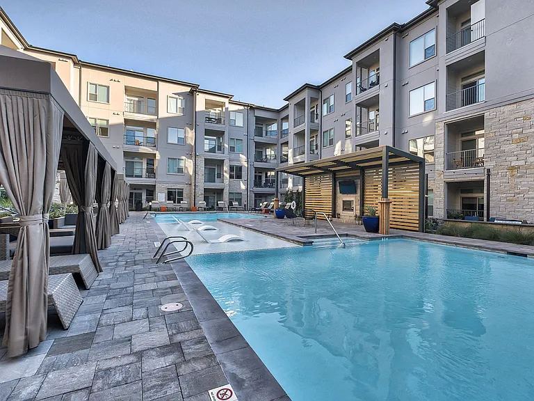Pool Deck with TV