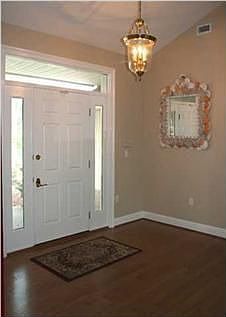 Welcoming and impressive entry