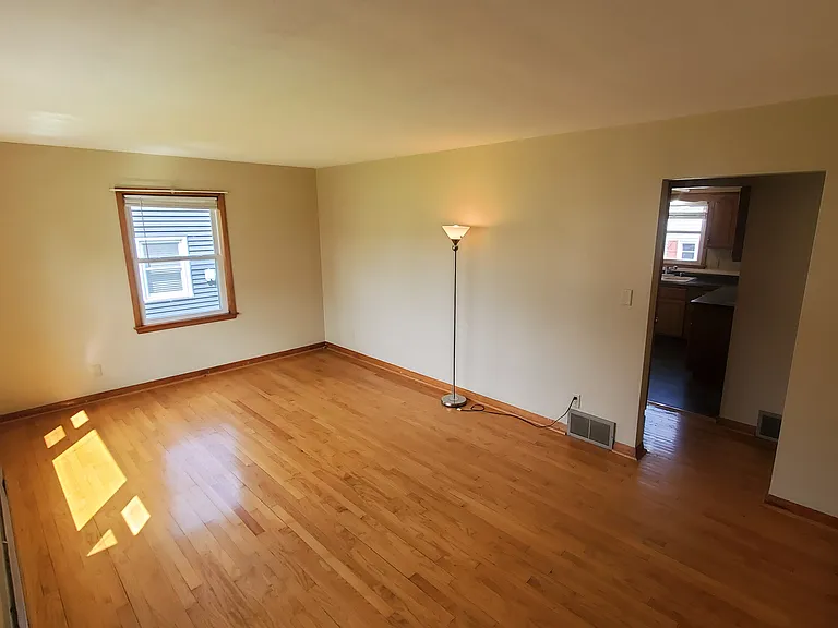 Family room. Hardwood floors.
