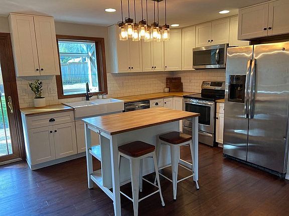Newly remodeled kitchen