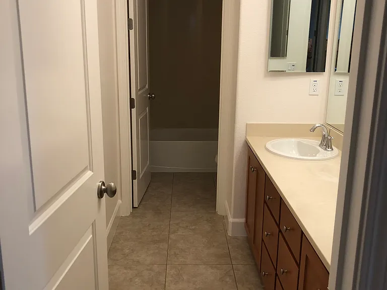 Upstairs Hall Bathroom -2 sinks