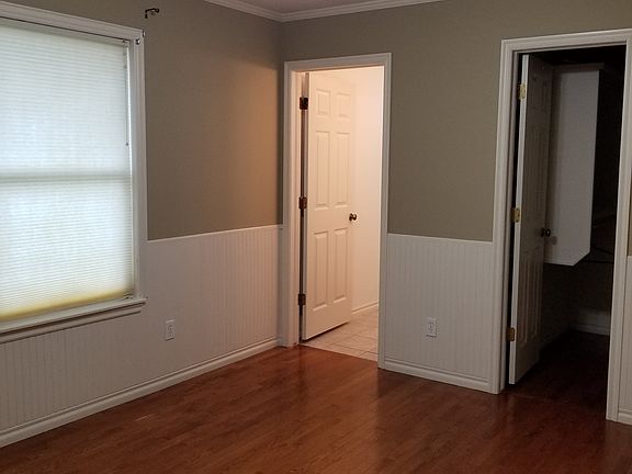 Master bedroom, closet, bath