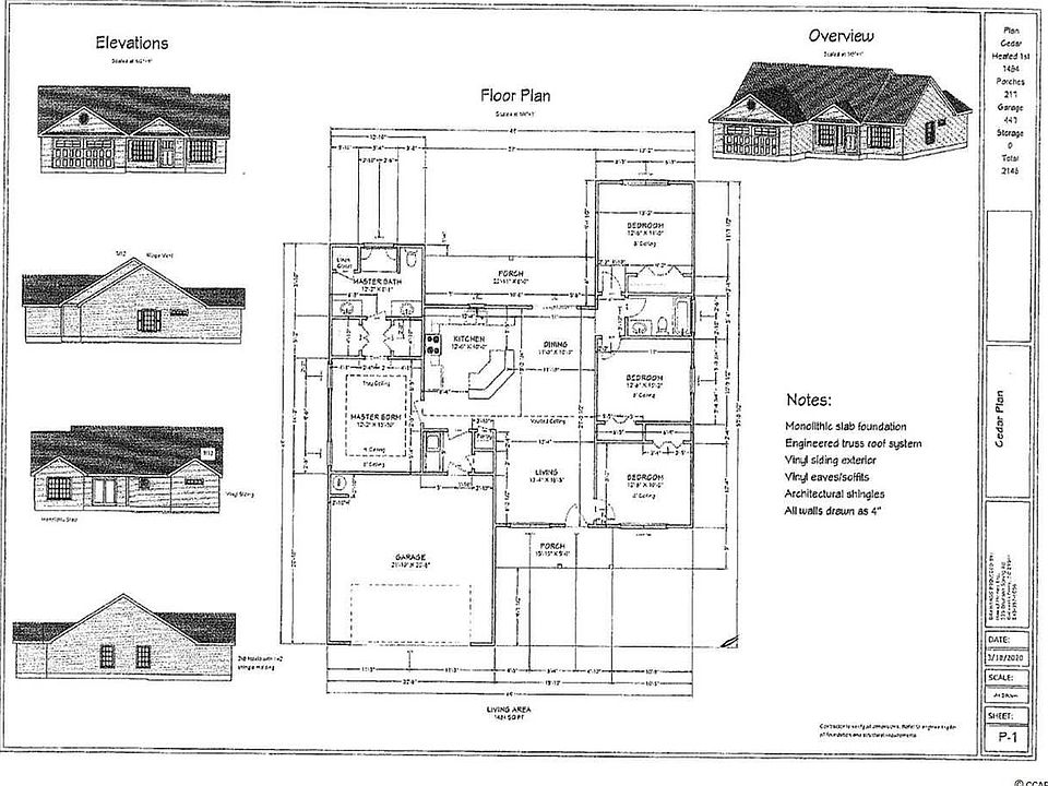 2nd image of 1649 Hewitt Rd. #Cedar Plan