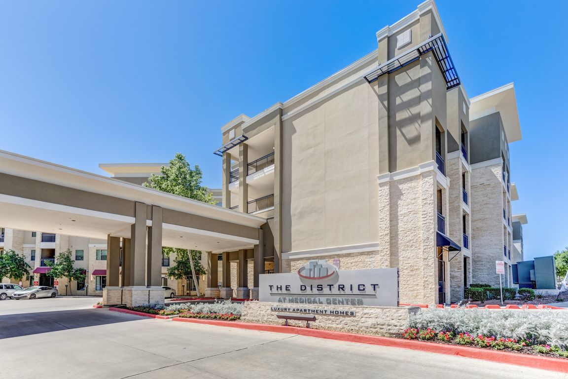 Entrance to Property & Leasing Office Parking