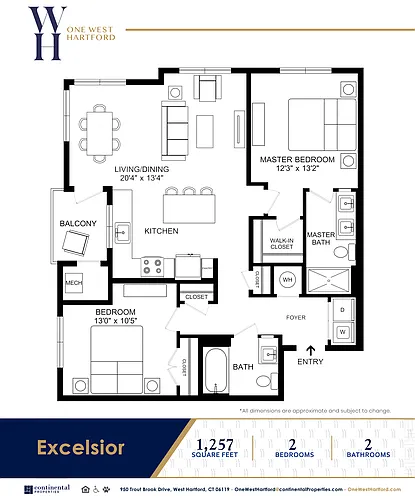 Floor plan Excelsior