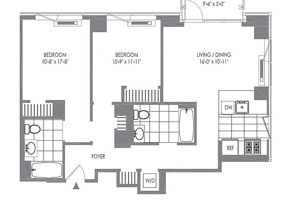 2nd image of 43-25 Hunter St #3420