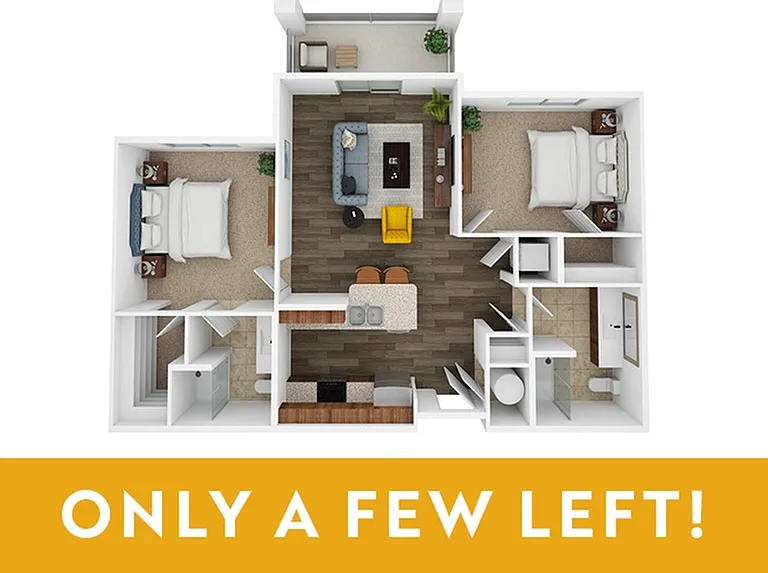 The Sapphire | 2 bed / 2 bath The Sapphire | 2 bed / 2 bath