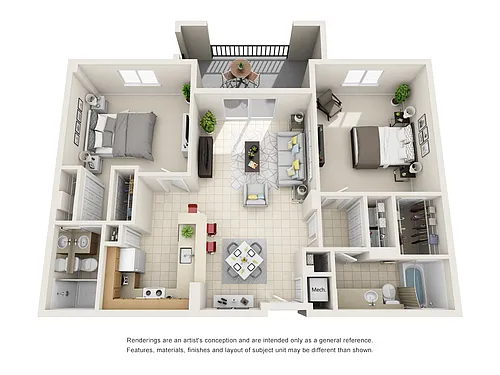 Floor plan B2 - Corsica