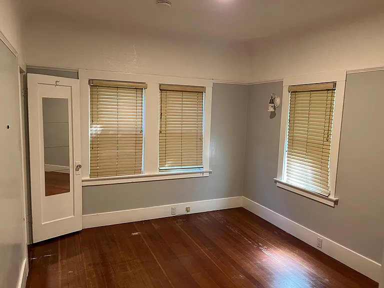 Master bedroom with walk-in closet