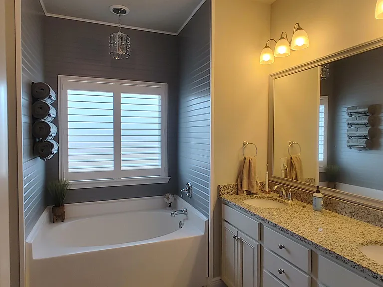 Master bathroom