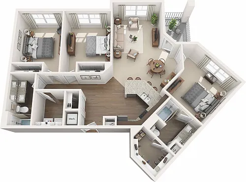 Floor plan Chesapeake