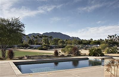West view over pool