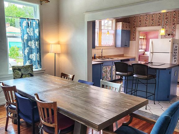 Eating area adjacent to main kitchen.