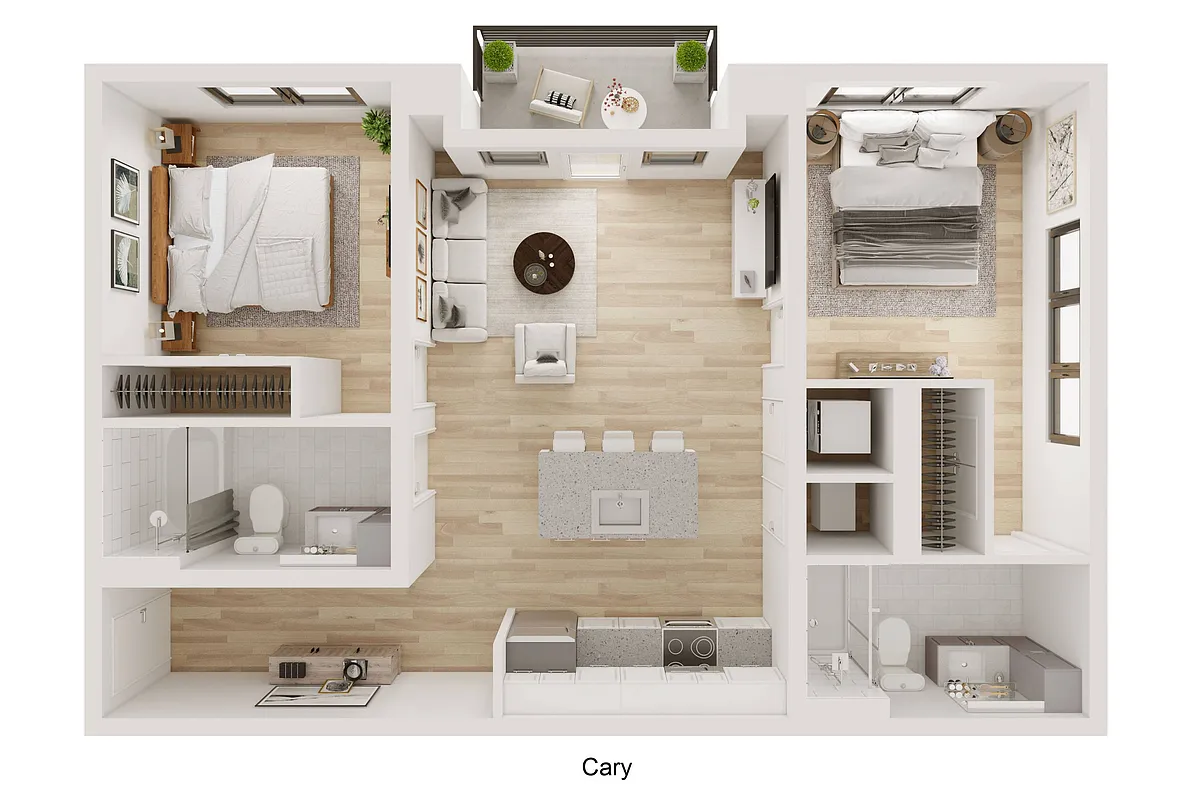 Floor plan Shiplock Views - Cary