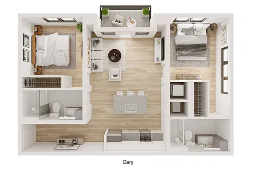 Floor plan Shiplock Views - Cary