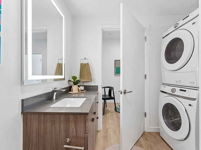 2x2 Bathroom Laundry