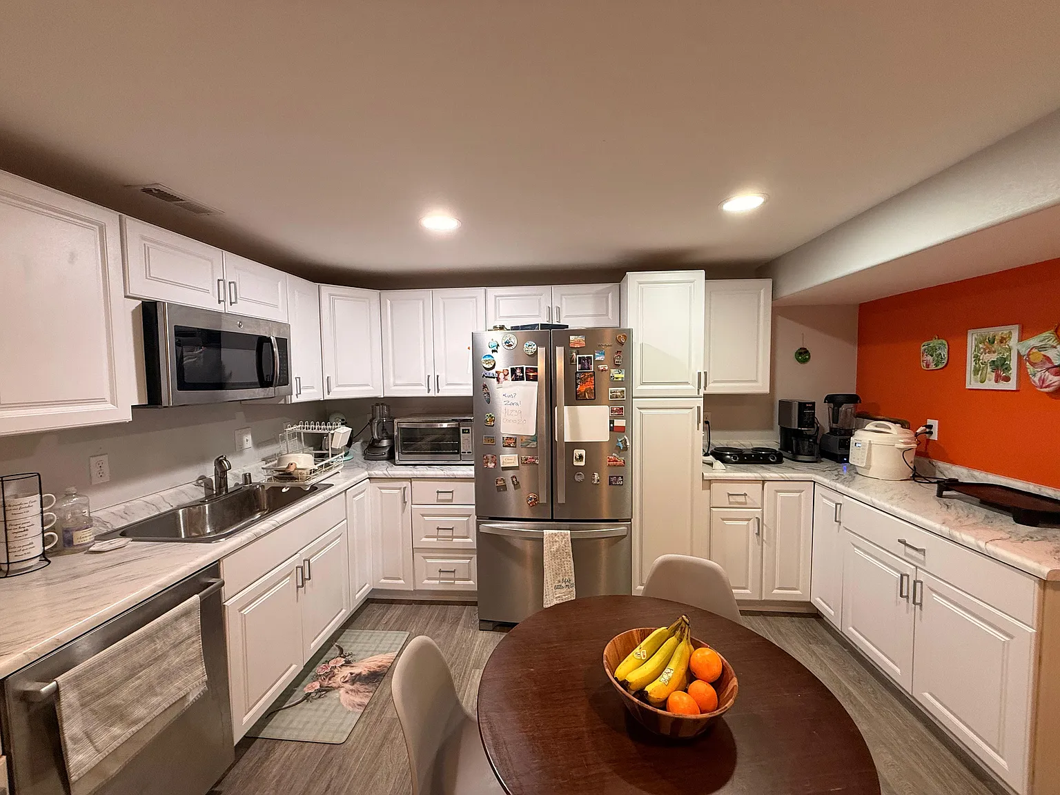 Kitchen area.