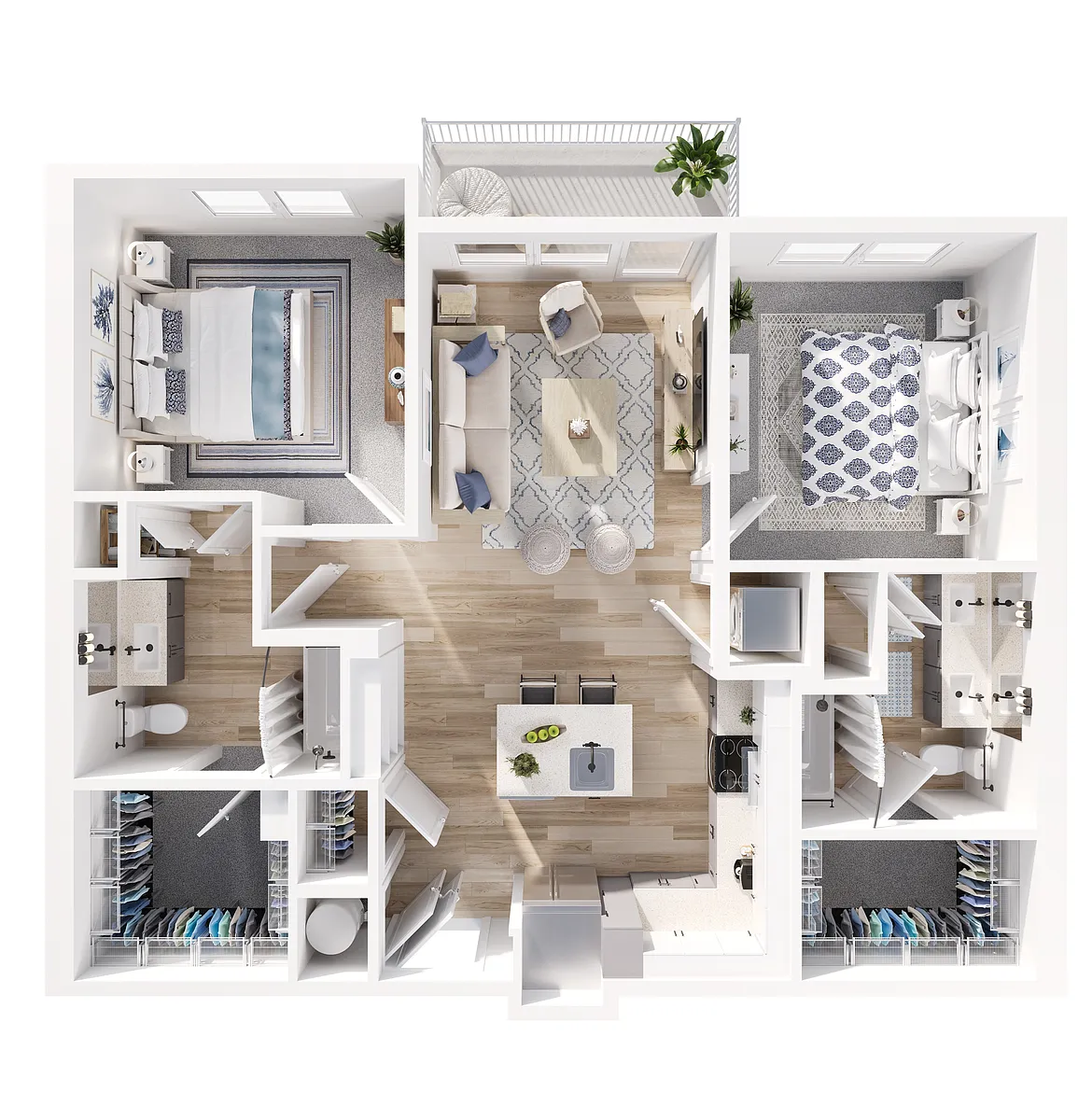Floor plan B1