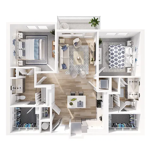 Floor plan B1