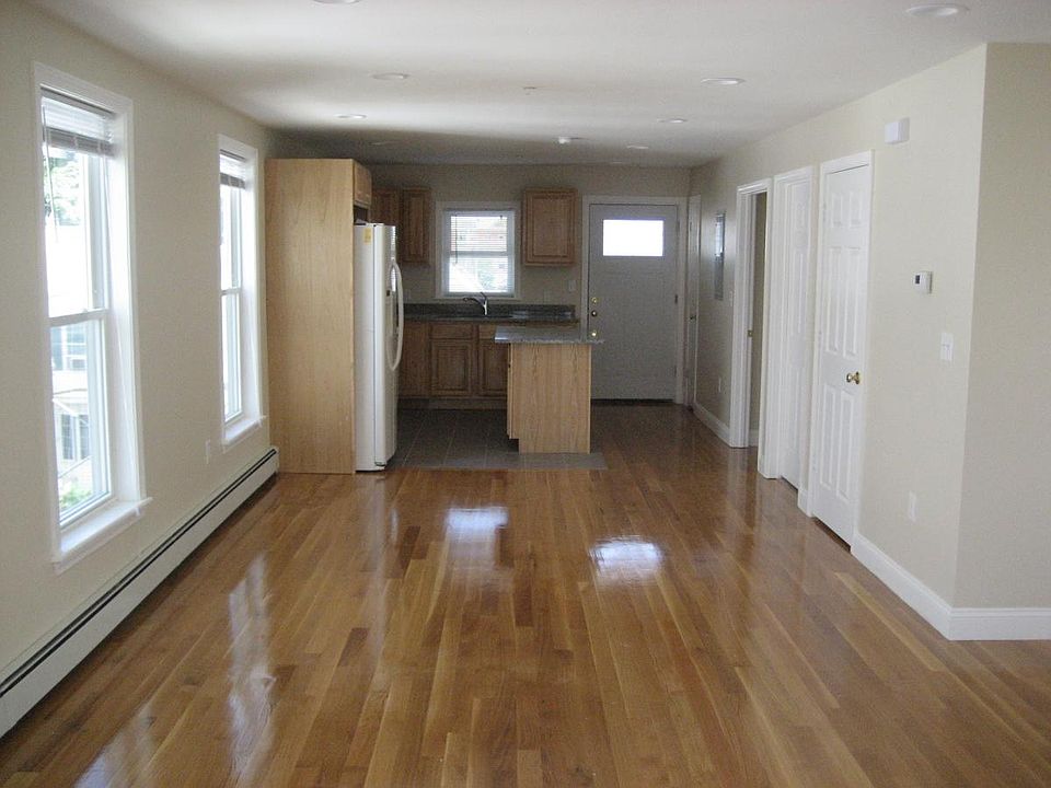 Open concept living area third floor