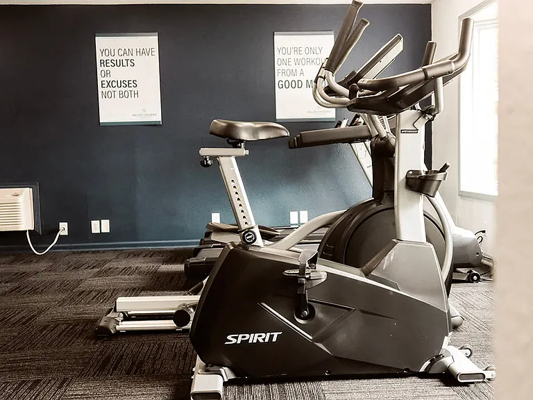 Lots of Equipment to Use At Fitness Center