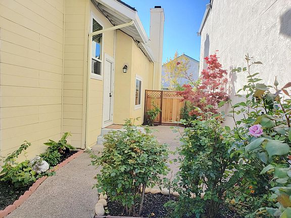 Front Door and Side Yard