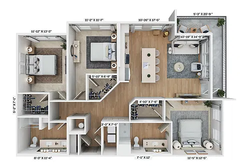 Floor plan C1