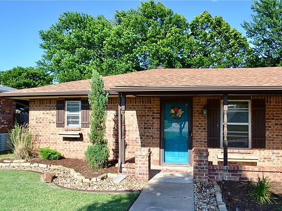 Front door and front landscaping.