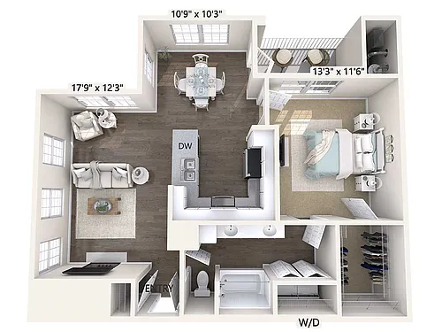 Floor plan A3B