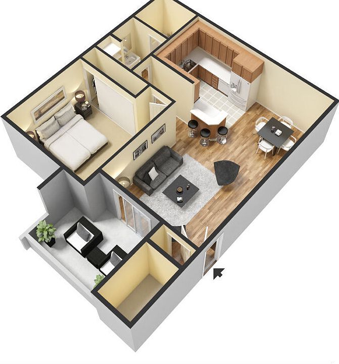 2nd image of 1400 N Grand Ave #2C