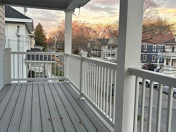 Your porch is waiting for outdoor furniture and beautiful sunsets!