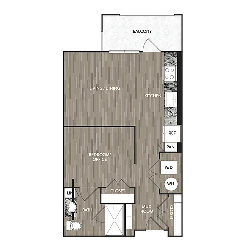 Floor plan Studio