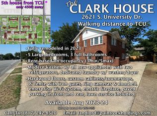 2621 S University Dr, Fort Worth, TX 76109