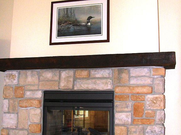 Fireplace detail