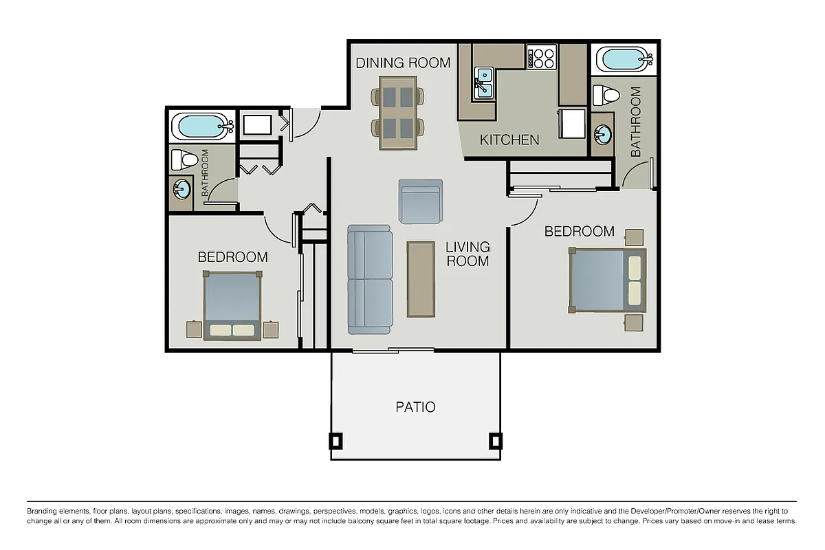 Floor plan Plan 2B